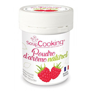 Arôme Naturel en Poudre Framboise 15 g Scrapcooking Arôme Naturel en Poudre Framboise 15 g Scrapcooking