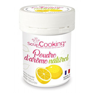 Arôme Naturel en Poudre Citron 15 g Scrapcooking Arôme Naturel en Poudre Citron 15 g Scrapcooking