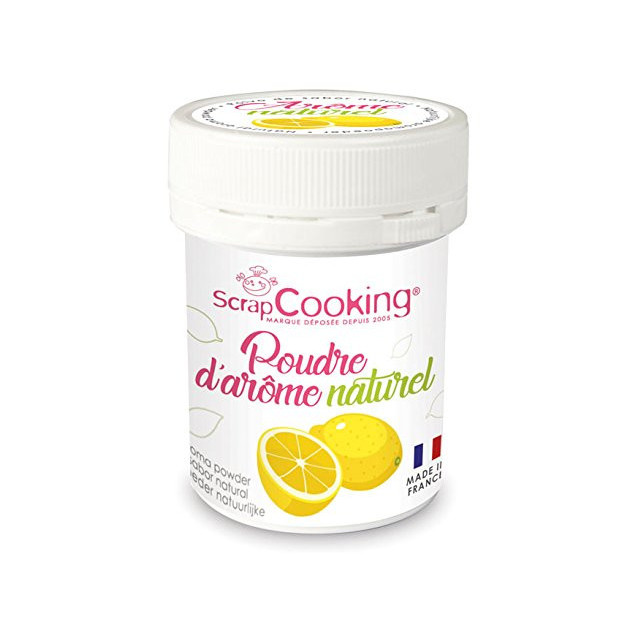 Arome Naturel en Poudre Citron 15 g Scrapcooking