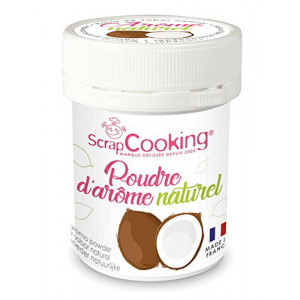 Arôme Naturel en Poudre Noix de Coco 15 g Scrapcooking Arôme Naturel en Poudre Noix de Coco 15 g Scrapcooking