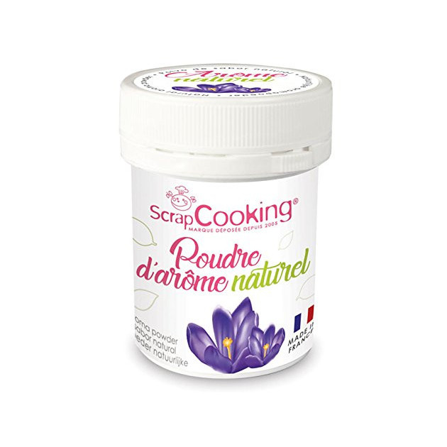 Arome Naturel en Poudre Violette 15 g Scrapcooking