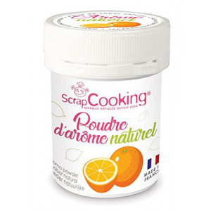 FIN DE SERIE Arôme Naturel en Poudre Orange 15 g Scrapcooking