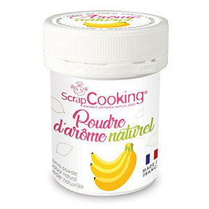 Arôme Naturel en Poudre Banane 15 g Scrapcooking Arôme Naturel en Poudre Banane 15 g Scrapcooking