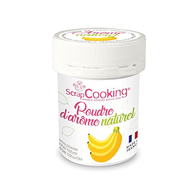 Arome Naturel en Poudre Banane 15 g Scrapcooking