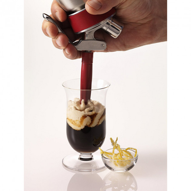 Preparation sucree avec le siphon GOURMET WHIP Isi Preparation sucree avec le siphon GOURMET WHIP Isi