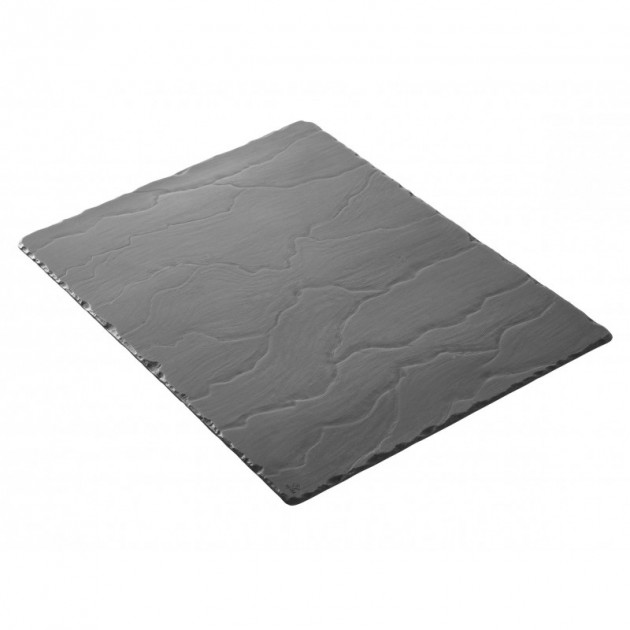 Plateau Rectangulaire Ardoise 40 x 30 cm Basalt Revol