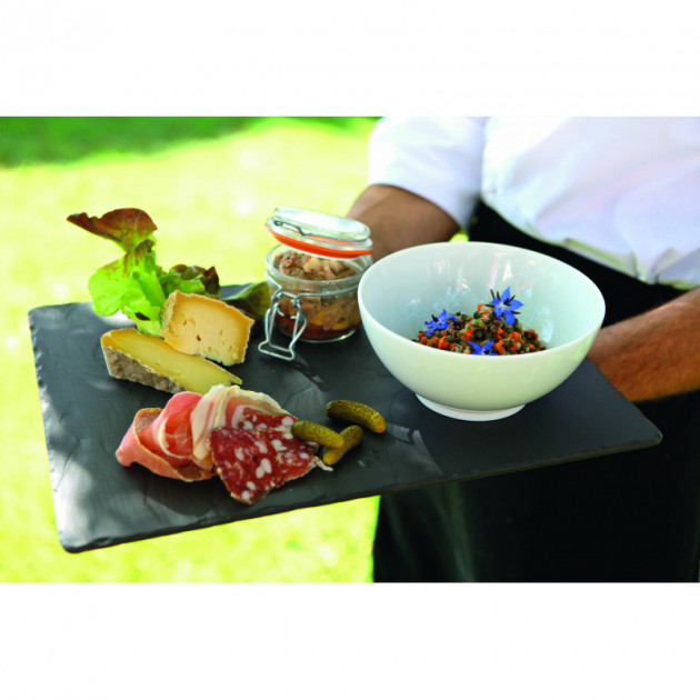 Plateau de fromage avec les ustensiles Basalt de Revol