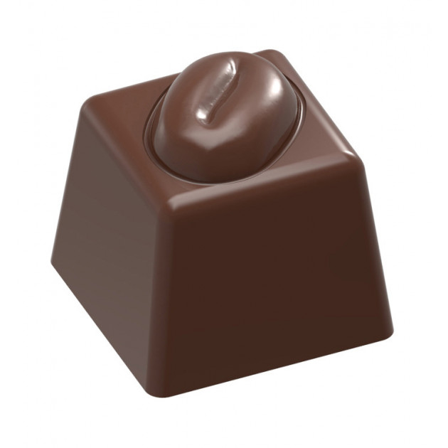 Moule Chocolat Cube Grain de Cafe 20 mm (x24) Chocolate World