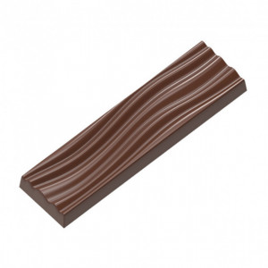 Moule Chocolat Rectangle Ondulation (x7) Chocolat Form