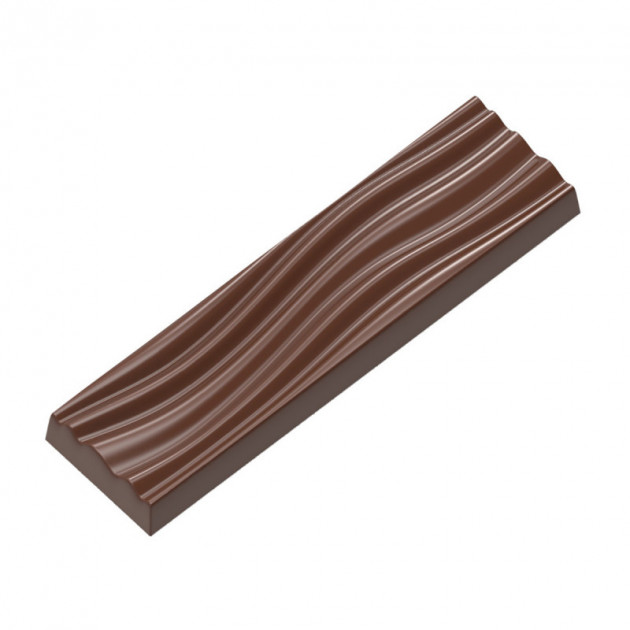 Moule Chocolat Rectangle Ondulation (x7) Chocolat Form