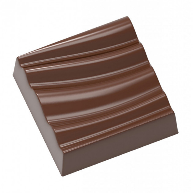 Moule Chocolat Carre Ondulation 28.5 mm (x21) Chocolat Form