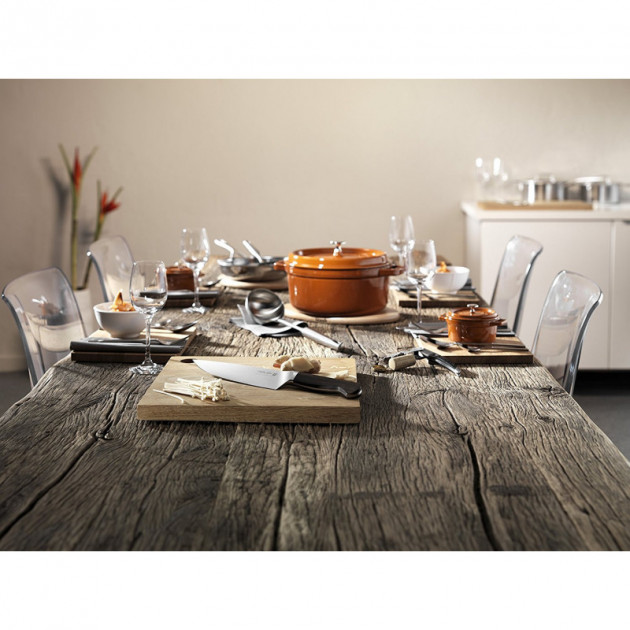 La Cocotte Ronde Staub Cannelle habillera votre table La Cocotte Ronde Staub Cannelle habillera votre table