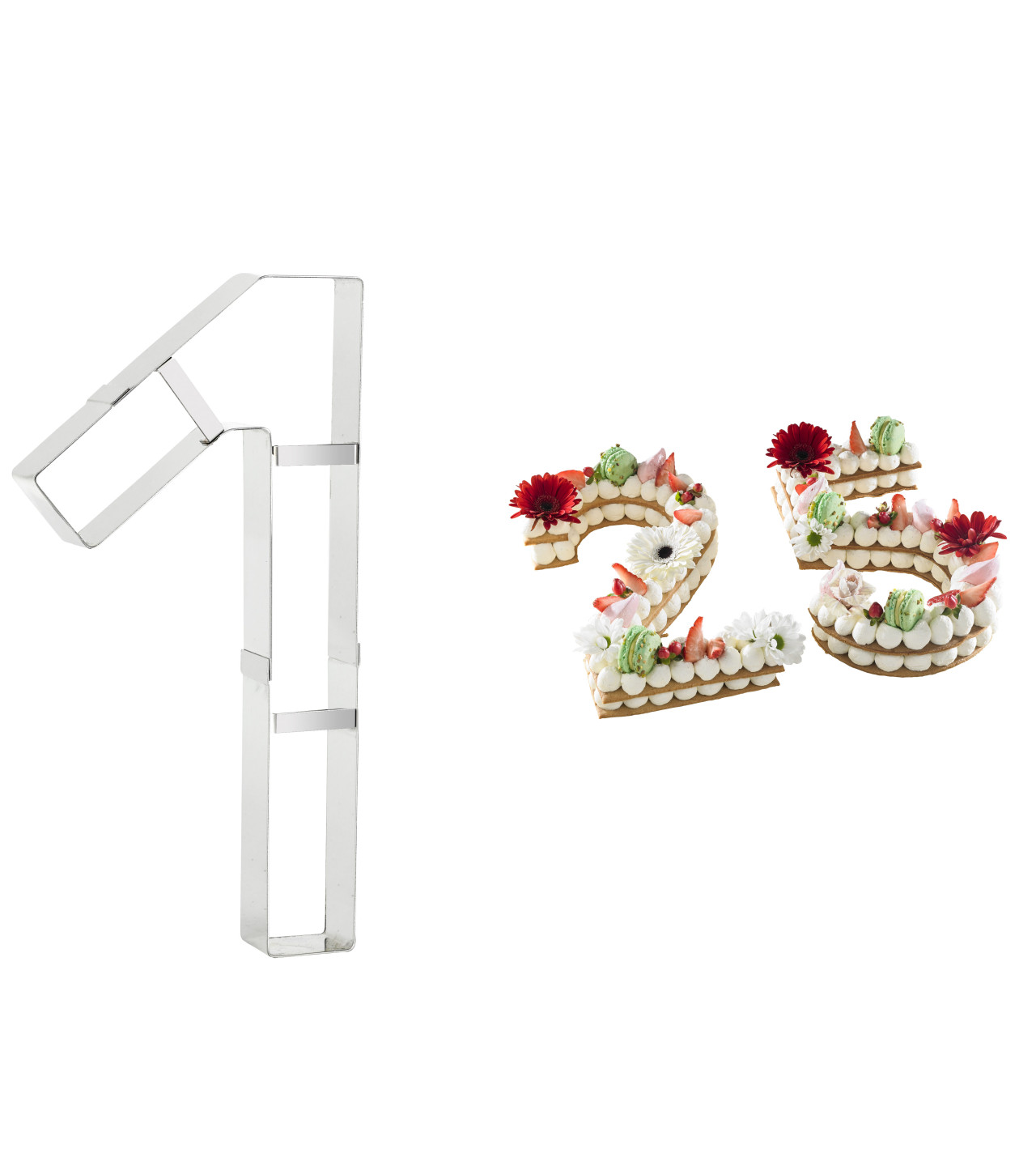 XUZOPIM Emporte-Pièces Chiffres 0-9 En Acier Inoxydable - Set Pour Biscuits Et Pâtisserie