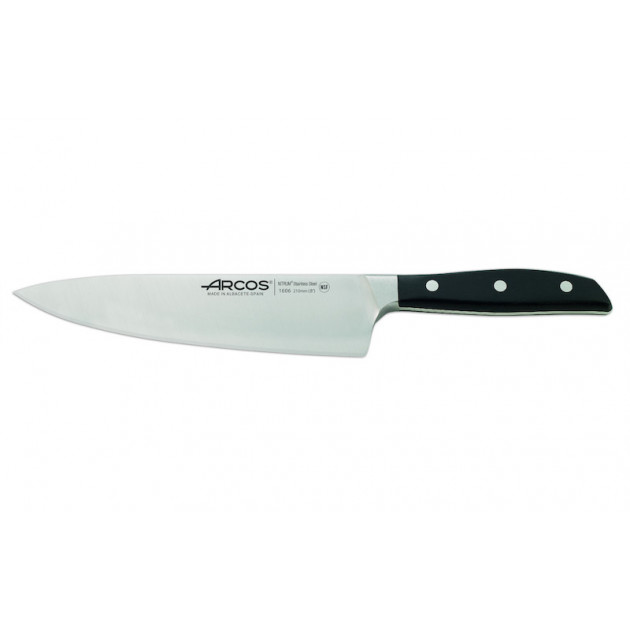 Couteau de Chef 21 cm Arcos MANHATTAN Noir