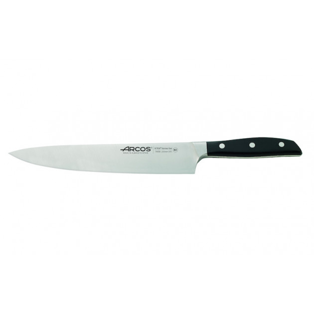 Couteau de Chef 25 cm Arcos MANHATTAN Noir