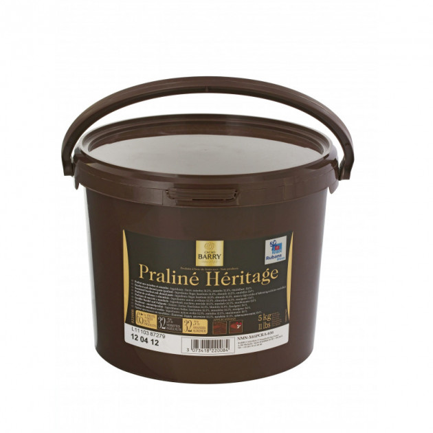 Praline Heritage 5 kg Barry avec Morceaux d'Amandes et Noisettes