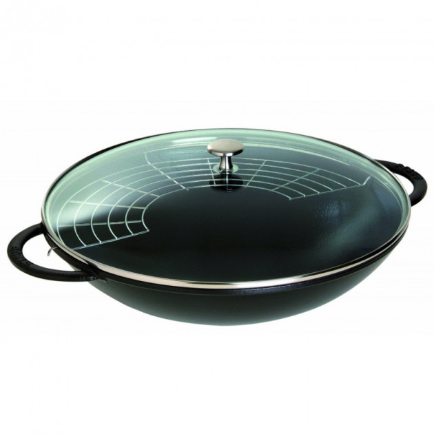 WWok en Fonte 37 cm Noir Staub