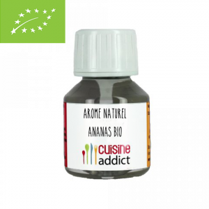 Arôme Alimentaire Bio Ananas 58 ml Cuisineaddict
