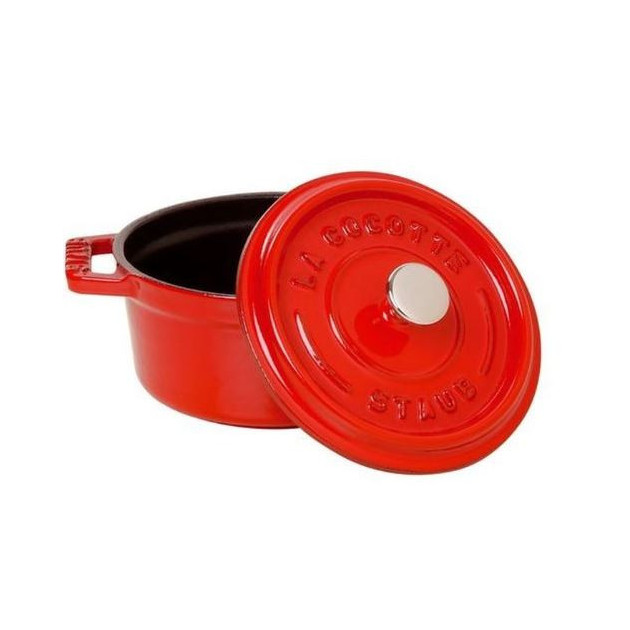 Cocotte Ronde 18 cm Rouge Staub Fonte 1.7 l Cocotte Ronde 18 cm Rouge Staub Fonte 1.7 l