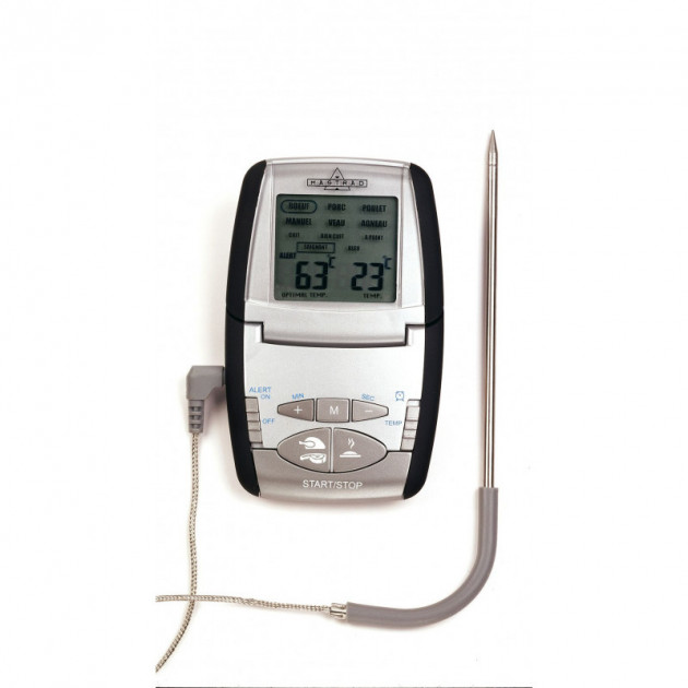 Thermometre Cuisson a Sonde Inox (avec Alarme) Mastrad
