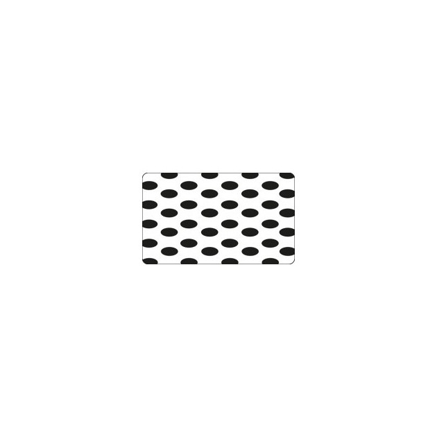 Grille Pochoir Plastique 60x40 cm Ovale