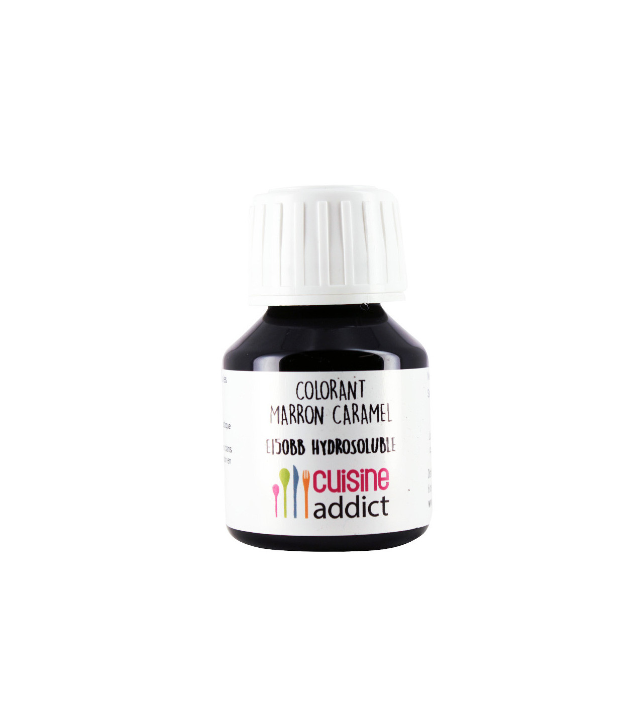 Colorant Alimentaire Marron Caramel E150b Liquide 58 ml Cuisineaddict