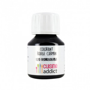 Colorant Alimentaire Naturel Rouge Carmin E120 Liquide 58 ml Cuisineaddict