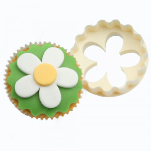 Emporte Pièce Spécial Cupcake double cotés Fleur Emporte Pièce Spécial Cupcake double cotés Fleur