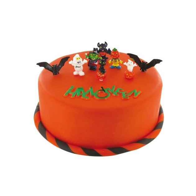 Kit Decor Gateau Halloween (9 pieces)