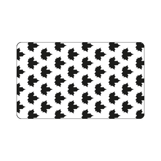 Grille Pochoir Plastique 60x40 cm Feuilles