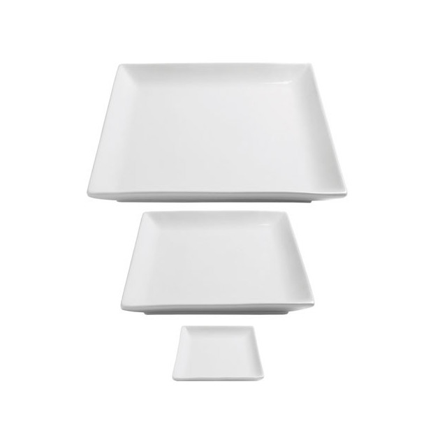 Assiette Plate Porcelaine Clélia 12 x 12 cm In Situ