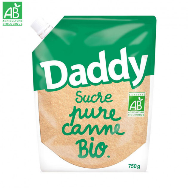 Sucre Pure Canne Bio 750 g Daddy