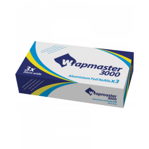 Papier Aluminium 90 m Dévidoir Wrapmaster 3000 (x3) Papier Aluminium 90 m Dévidoir Wrapmaster 3000 (x3)