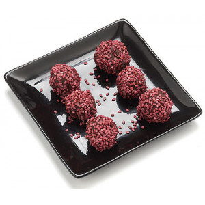 Assiette Carrée Noire 12x12 cm (x1) CLELIA Assiette Carrée Noire 12x12 cm (x1) CLELIA