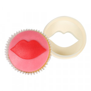 Emporte Pièce Spécial Cupcake double cotés Bouche Emporte Pièce Spécial Cupcake double cotés Bouche