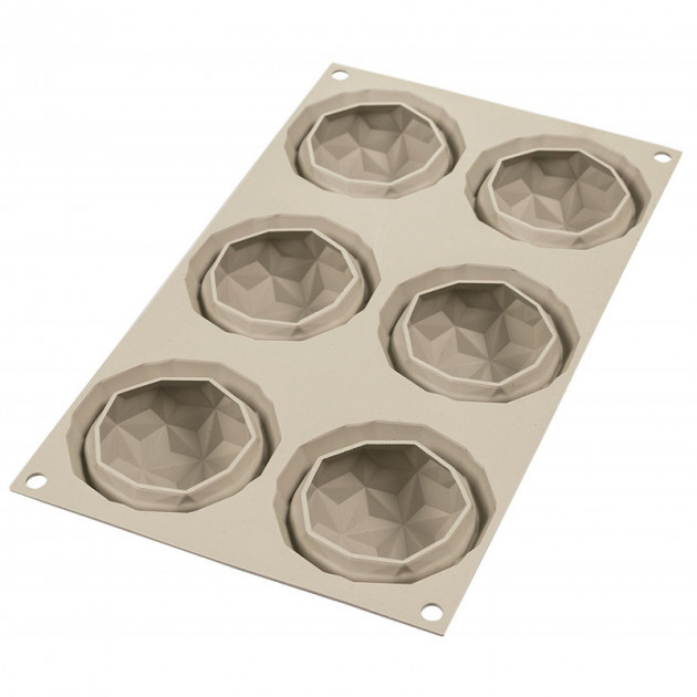 Interieur du Moule Silicone Mini Gemma Ã˜6.8 cm Silikomart 3D Design