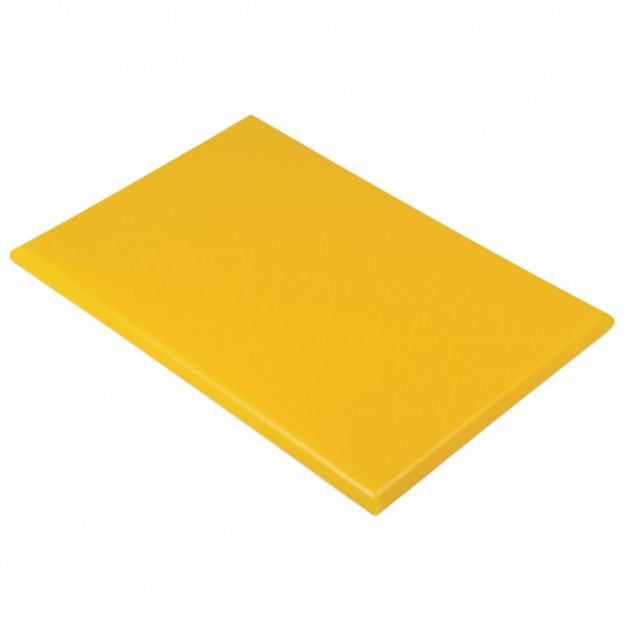 Planche a Decouper 40x30 cm H 2cm Polyethylene Jaune