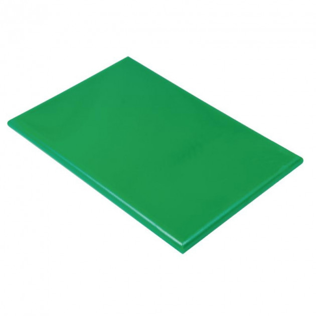 Planche a Decouper 40x30 cm H 2cm Polyethylene Vert