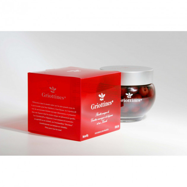 Griottines - Coffret de 35 cl - Cerises Griottes a la liqueur et au kirsh