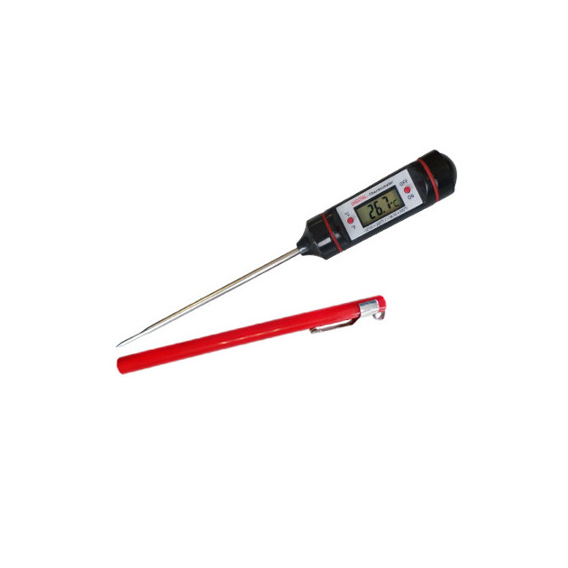 2 sondes thermomètre de cuisine de viande numérique inox