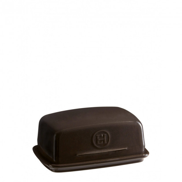 Beurrier Ceramique Fusain 16.5 x 11.5 x 7.5 cm Emile Henry