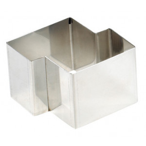Nonnette Carré Teckno H 4,5 cm Nonnette Carré Teckno H 4,5 cm