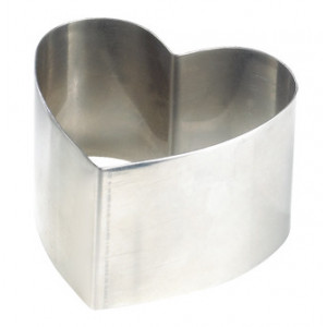 Nonnette Coeur Bombé H 4,5 cm Nonnette Coeur Bombé H 4,5 cm