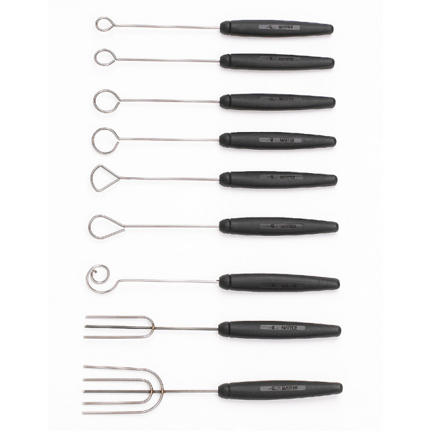 Ensemble de broches et fourchettes a Tremper le chocolat