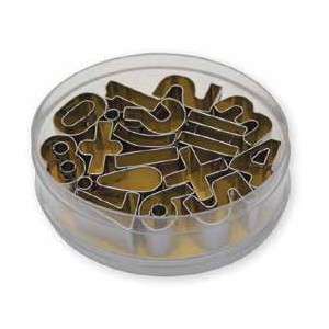 Emporte pièce Chiffres Boîte de 16