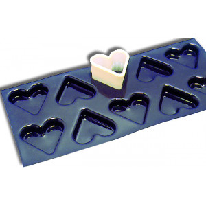 Découpoir Coeur Cannelé Exoglass Découpoir Coeur Cannelé Exoglass