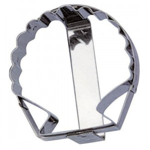 Emporte Pièce Inox Coquille Saint-Jacque Simple 11 cm Emporte Pièce Inox Coquille Saint-Jacque Simple 11 cm