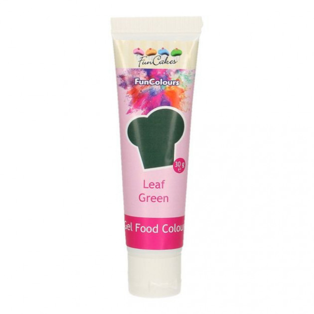 Colorant gel alimentaire Vert feuille FunCakes 30 g
