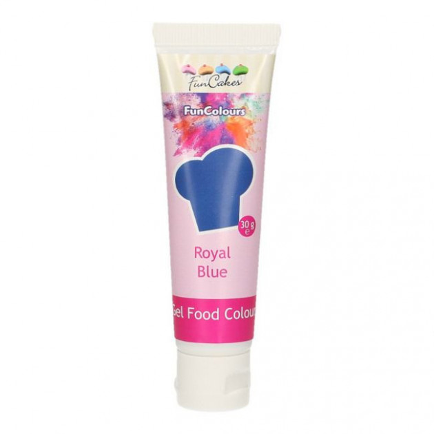 Colorant gel alimentaire Bleu royal FunCakes 30 g