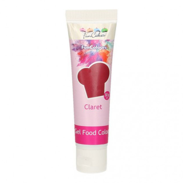 Colorant gel alimentaire Rouge bordeaux FunCakes 30 g